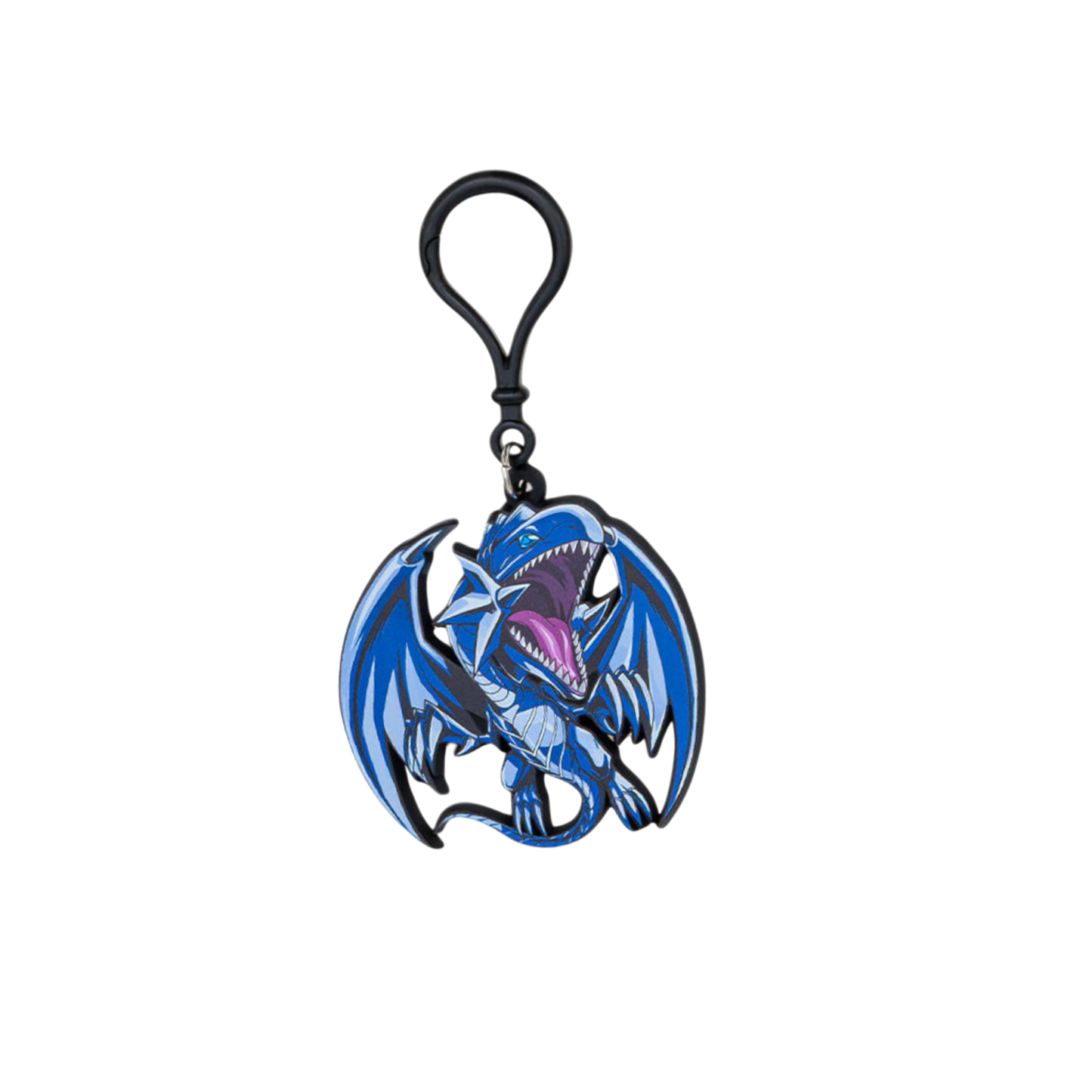 Yu-Gi-OH Blue Eyes White Dragon Keychain Caffeine Critical