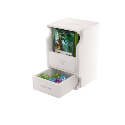 Watchtower 100+ XL Deckbox - White - Caffeine Critical