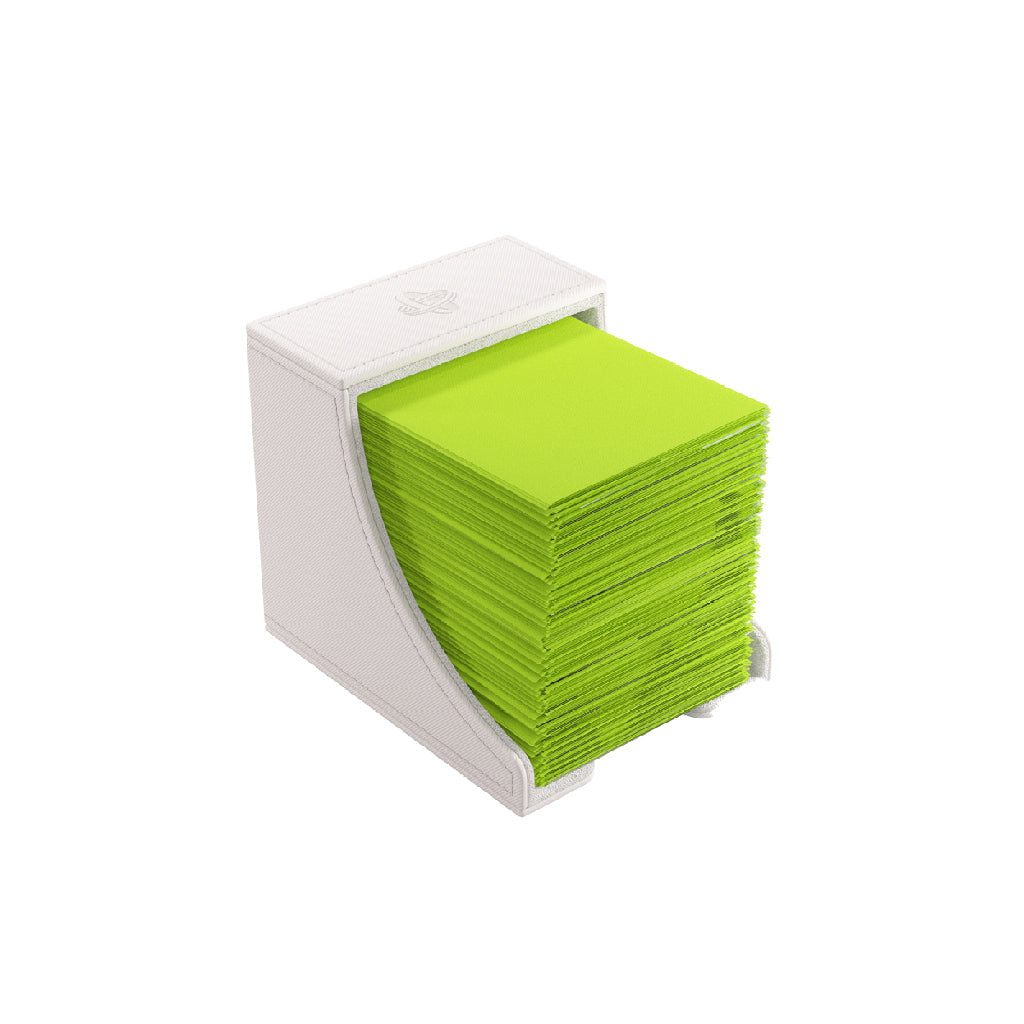 Watchtower 100+ XL Deckbox - White - Caffeine Critical Caffeine Critical