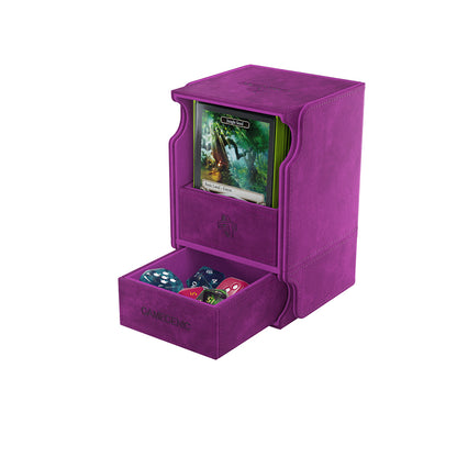 Watchtower 100+ XL Deckbox - Purple - Caffeine Critical