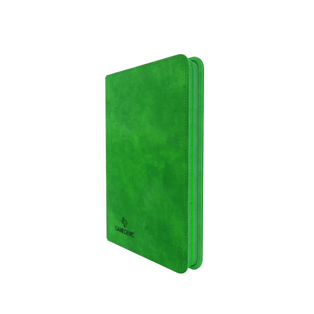 Zip-Up Album 8-Pocket Green Caffeine Critical