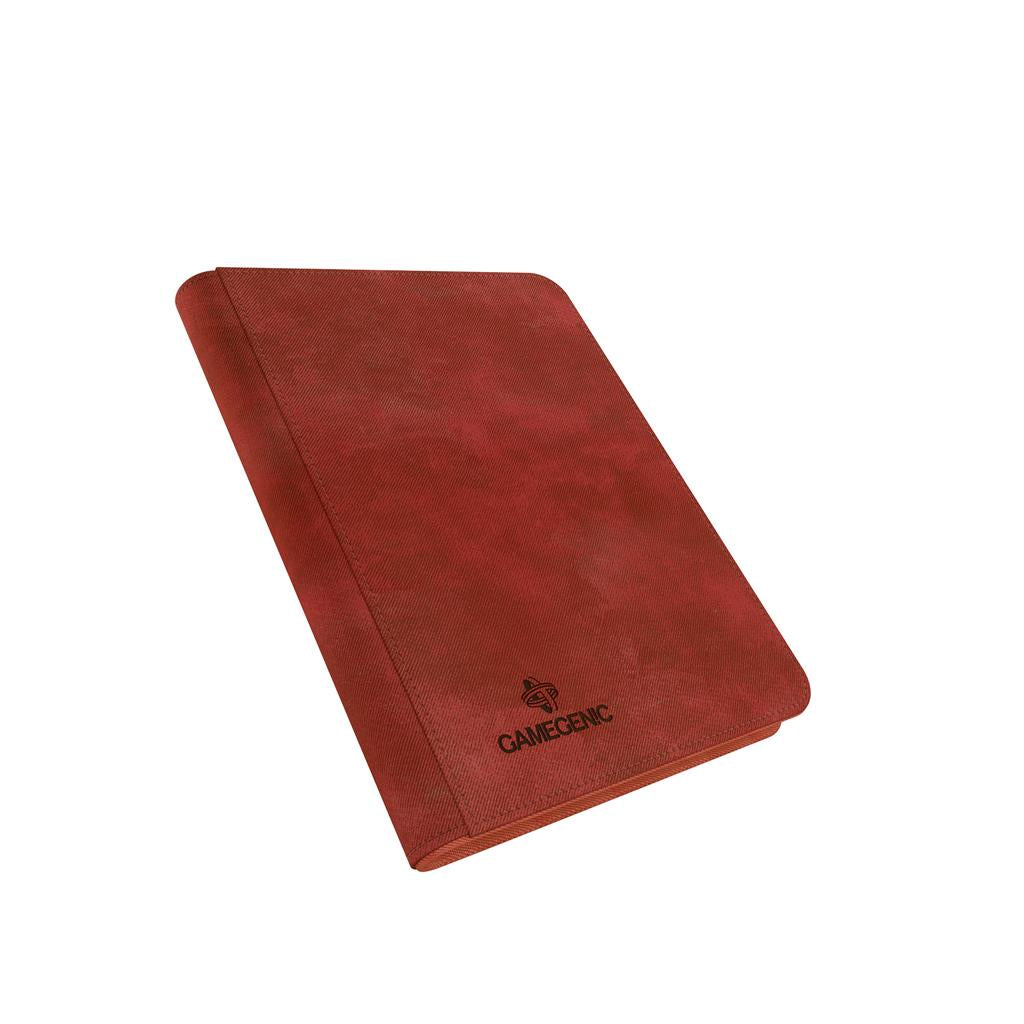 Zip-Up Album 8-Pocket Red Caffeine Critical