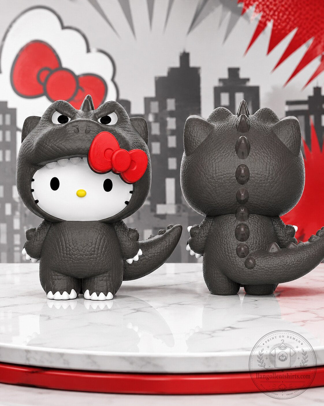 McDonald’s Sanrio x Godzilla Hello Kitty Toy New Caffeine Critical