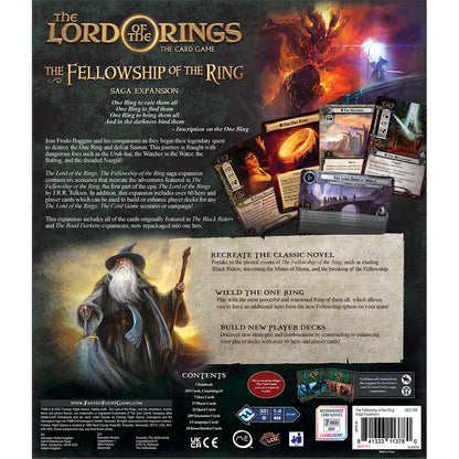 Lord of the Rings LCG Fellowship of the Ring Saga Expansion