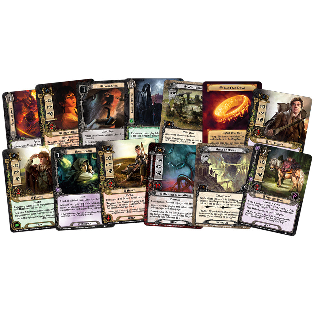 Lord of the Rings LCG Fellowship of the Ring Saga Expansion