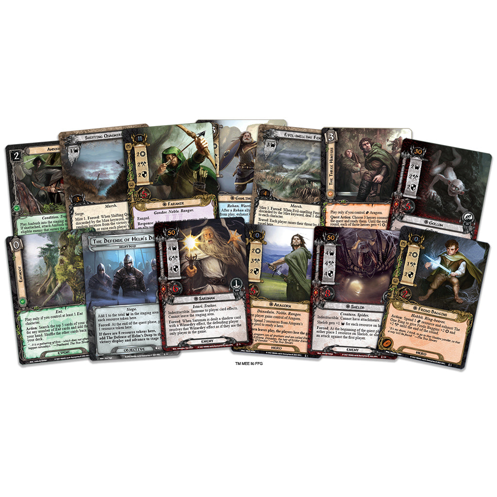 Lord of the Rings LCG The Two Towers Saga Expansion