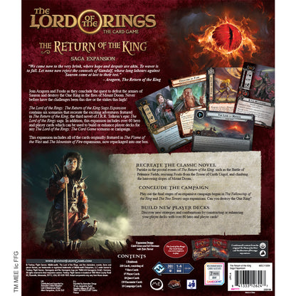 Lord of the Rings LCG The Return of the King Saga Expansion