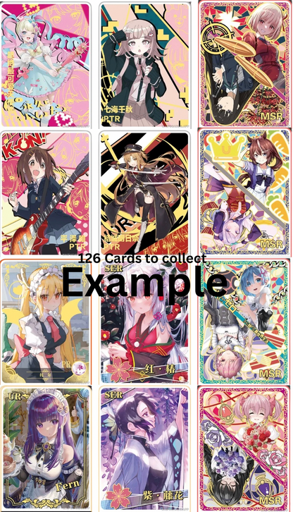 Goddess Story Waifu Cards ns-02-m12 Booster Pack