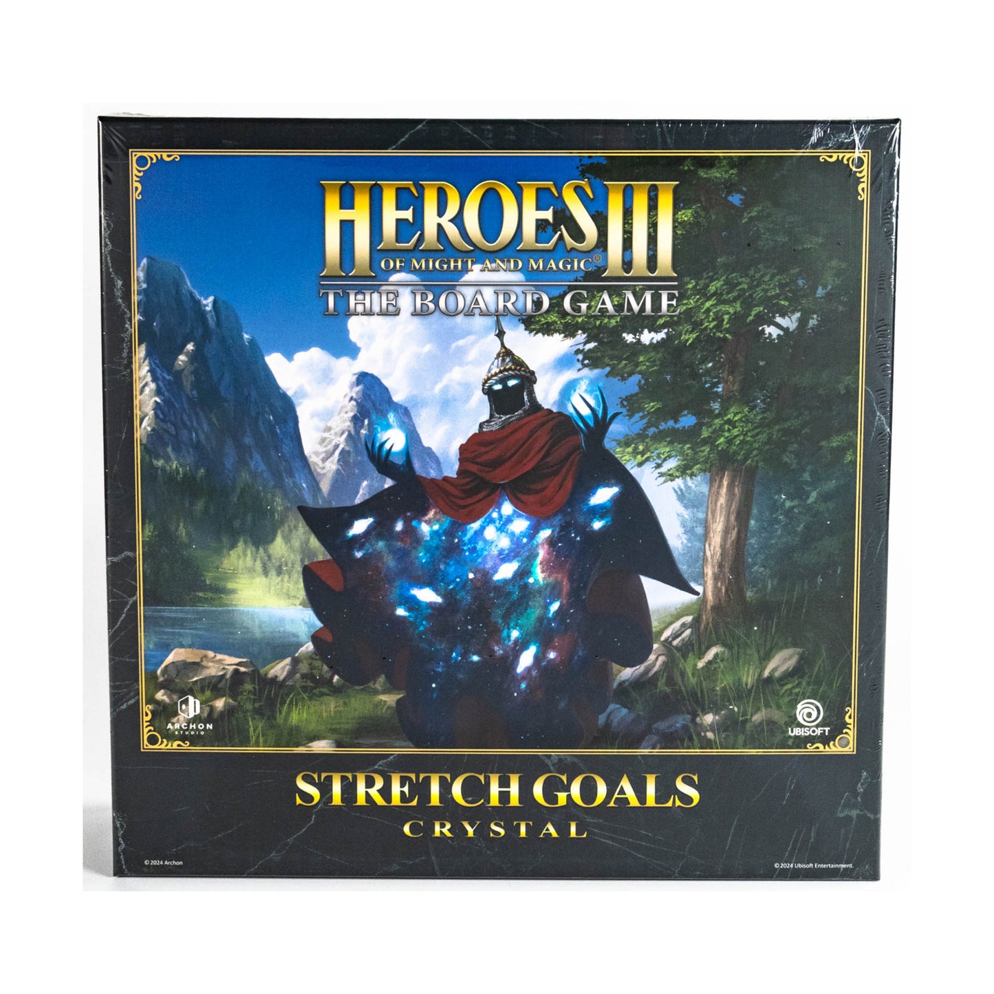Heroes of Might and Magic 3 the Board Game - Crystal Stretch Goals | Gamefound Exclusive Caffeine Critical