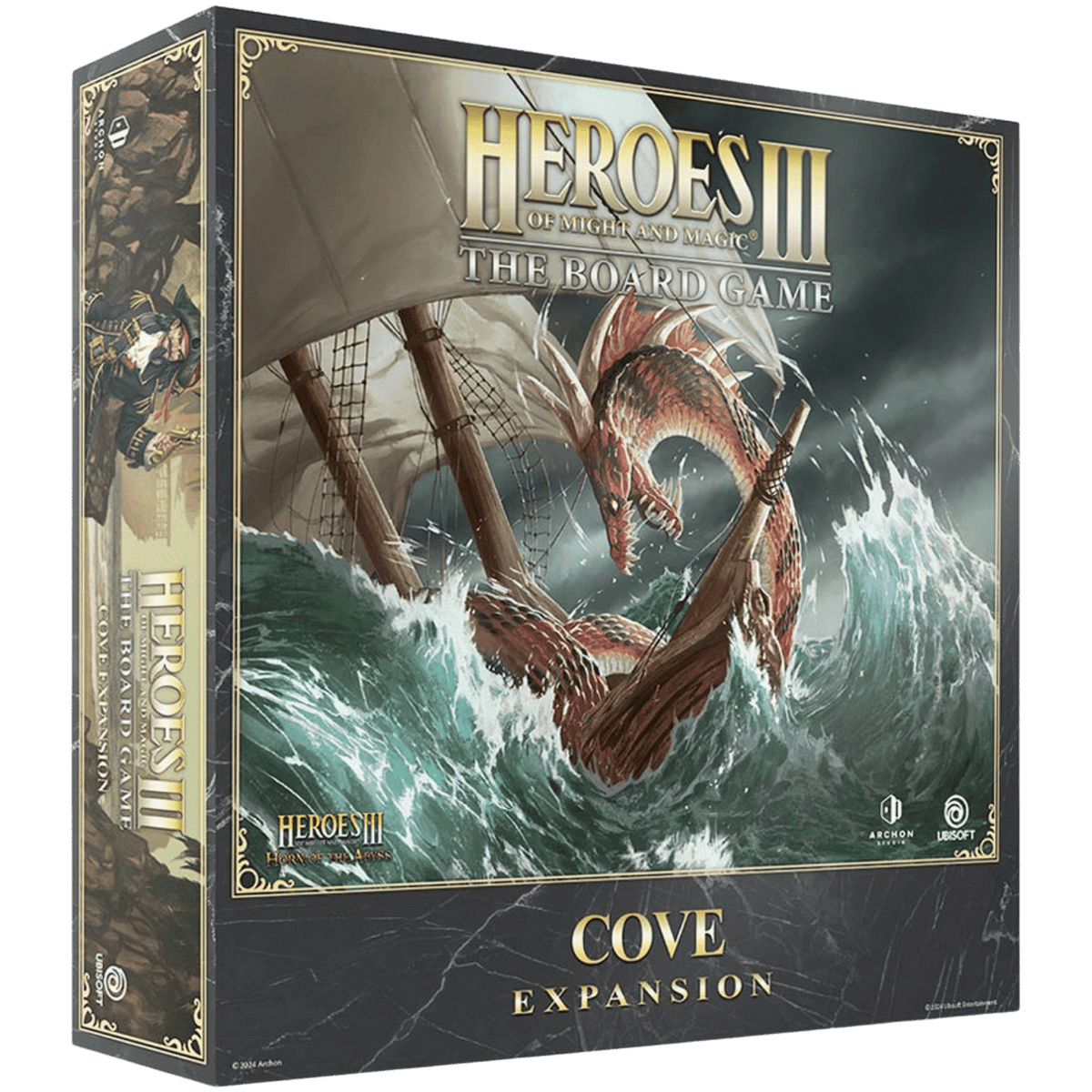 Heroes of Might and Magic 3 the Board Game - Cove Expansion | Gamefound Exclusive