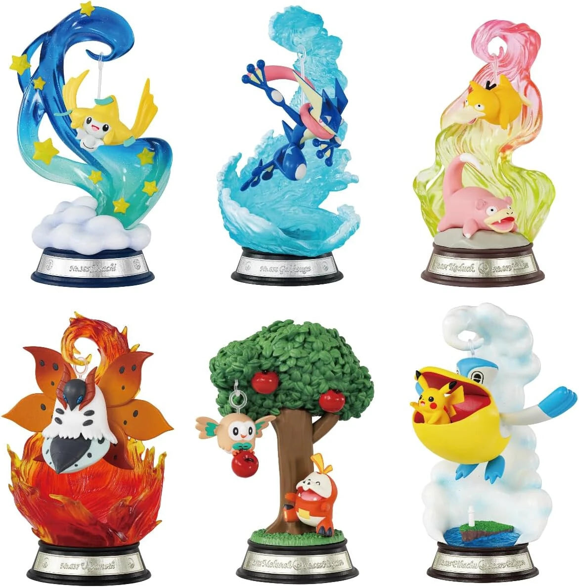 Pokemon Re-Ment Swing Vignette Collection 3 Blind Box Caffeine Critical