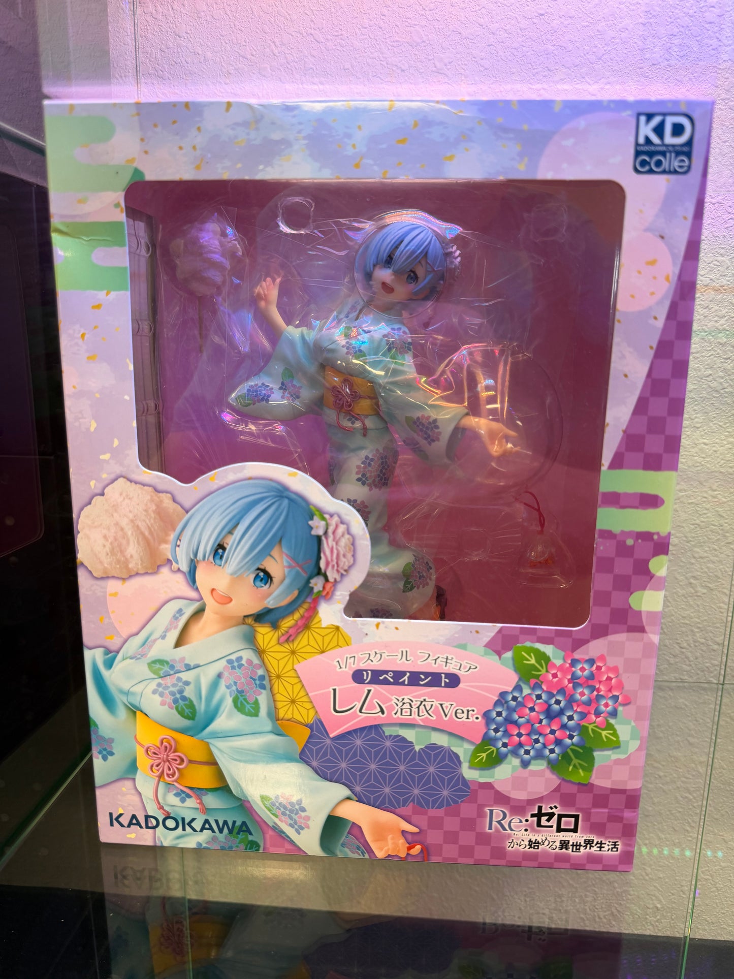 Rem Yukata 1/7 scale figure Kadokawa Caffeine Critical