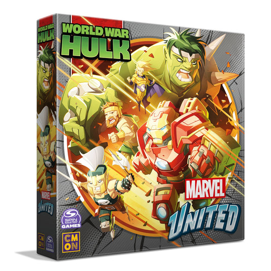 Marvel United World War Hulk Expansion - Tabletop Miniatures Strategy Game, Cooperative Superhero Game