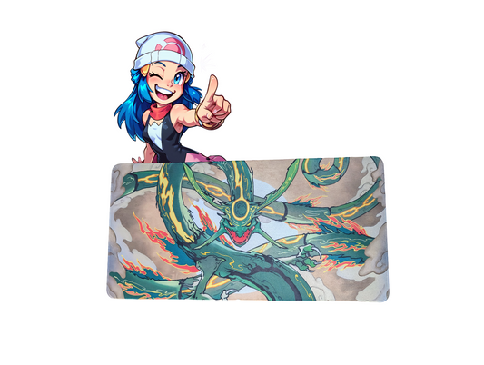 Pokemon Rayquaza's Rage Playmat