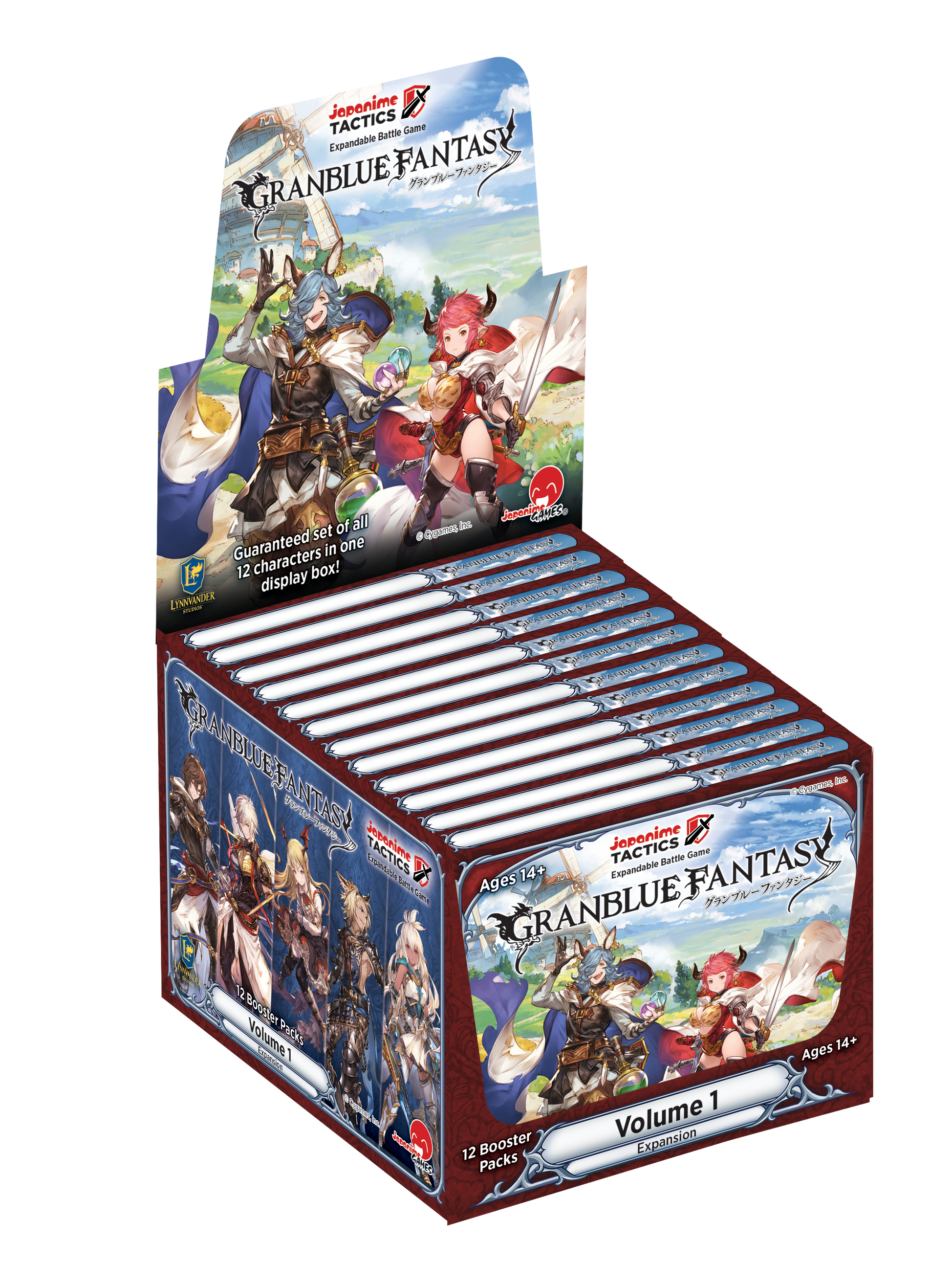 Japanime Tactics Granblue Fantasy Booster Pack | Anime Board Game - Caffeine Critical