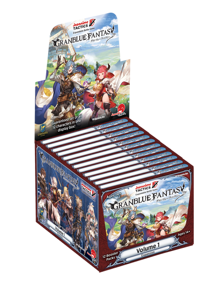 Japanime Tactics Granblue Fantasy Booster Pack | Anime Board Game - Caffeine Critical