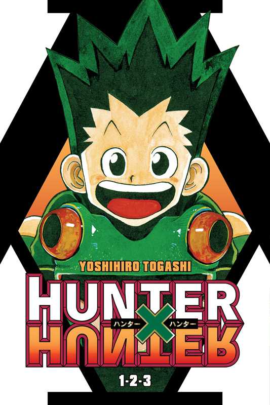 Hunter x Hunter (3-in-1 Edition), Vol. 1 by Yoshihiro Togashi: Paperback; 560 pages / English Caffeine Critical