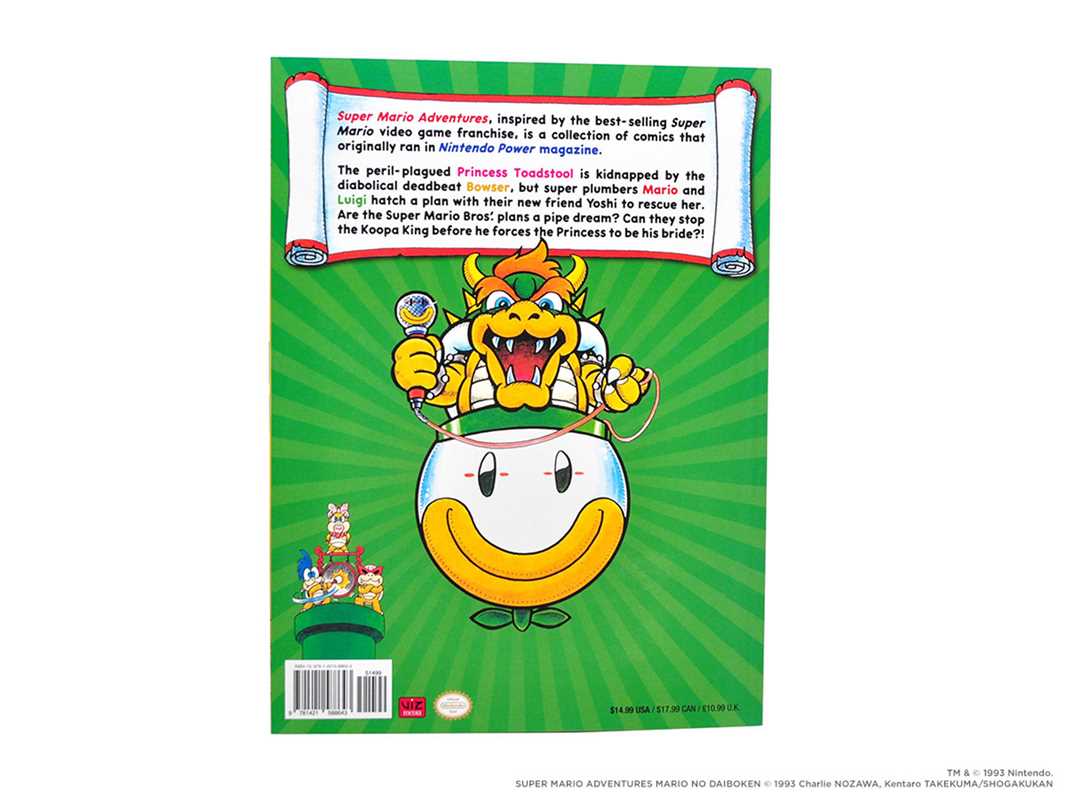 Super Mario Adventures by Kentaro Takekuma: Paperback; 112 pages / English