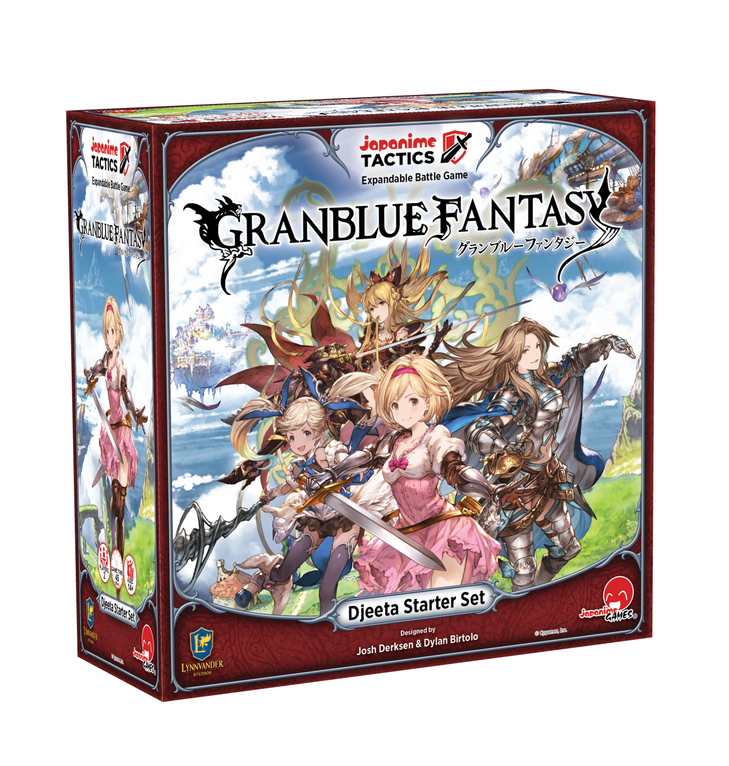 Japanime Tactics Granblue Fantasy Djeeta Starter Set | Anime Board Game - Caffeine Critical Caffeine Critical