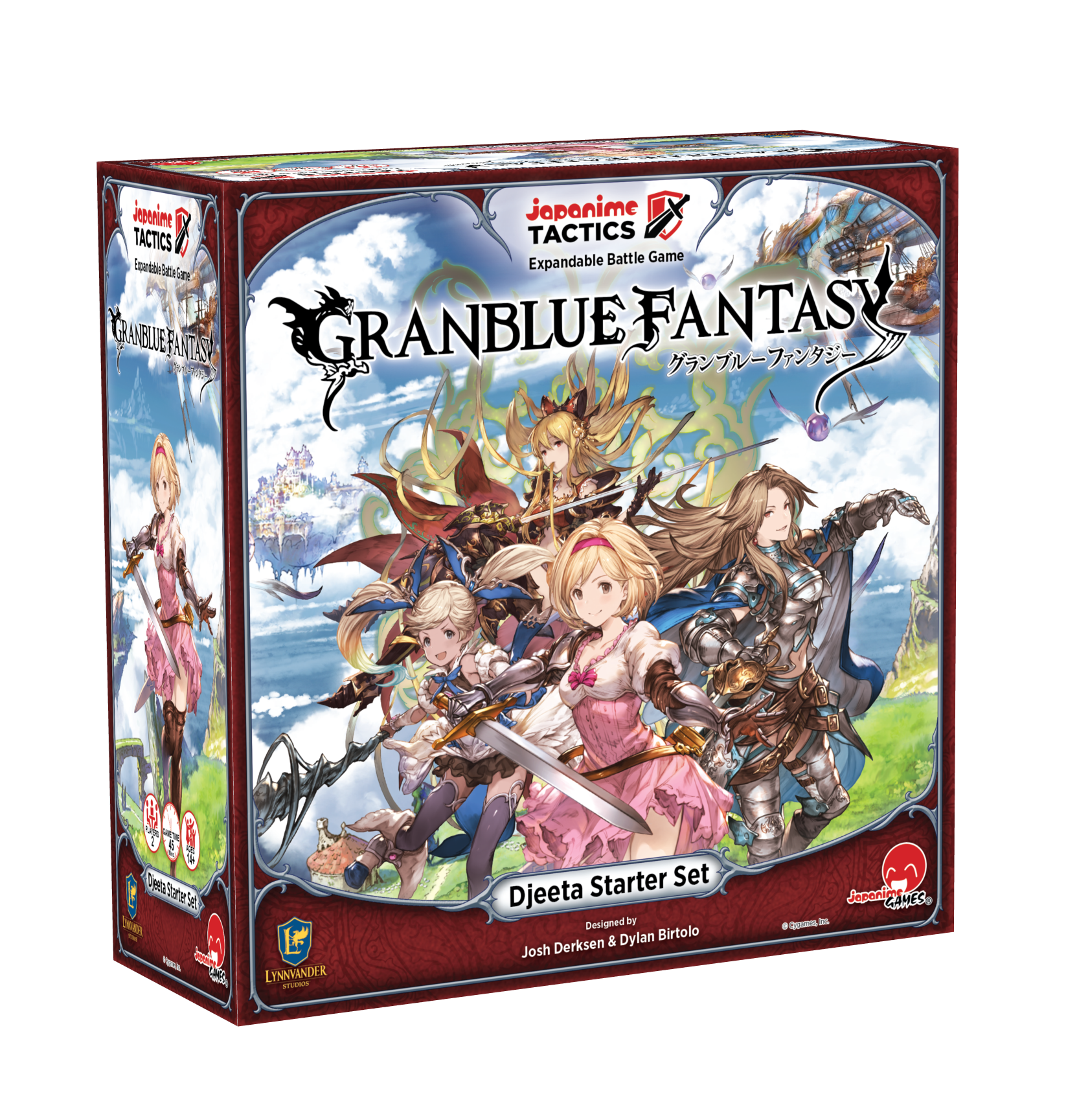 Japanime Tactics Granblue Fantasy Djeeta Starter Set | Anime Board Game - Caffeine Critical