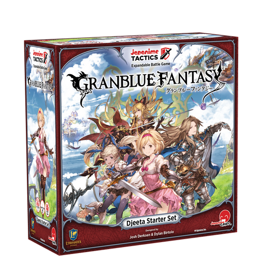 Japanime Tactics Granblue Fantasy Djeeta Starter Set | Anime Board Game - Caffeine Critical Caffeine Critical