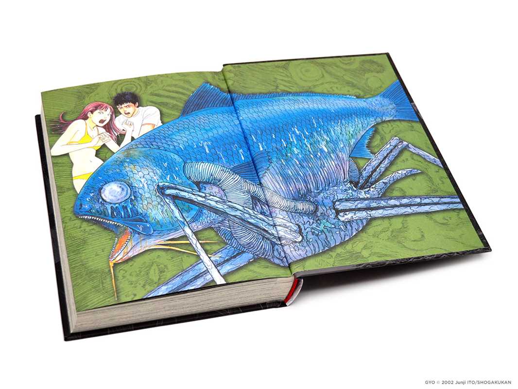 Junji Ito Gyo (2-in-1 Deluxe Edition): Hardcover; 400 pages / English - Caffeine Critical