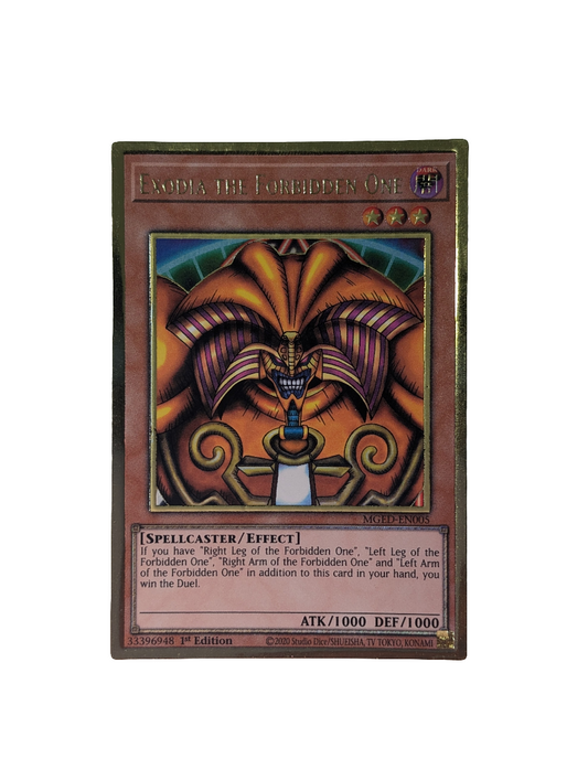 Exodia The Forbidden One - El Dorado Gold - Yu-Gi-Oh! Single Card NM Condition