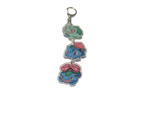 Venusaur Evolution Keychain