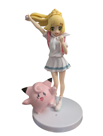 Lillie and Clefairy Figurine