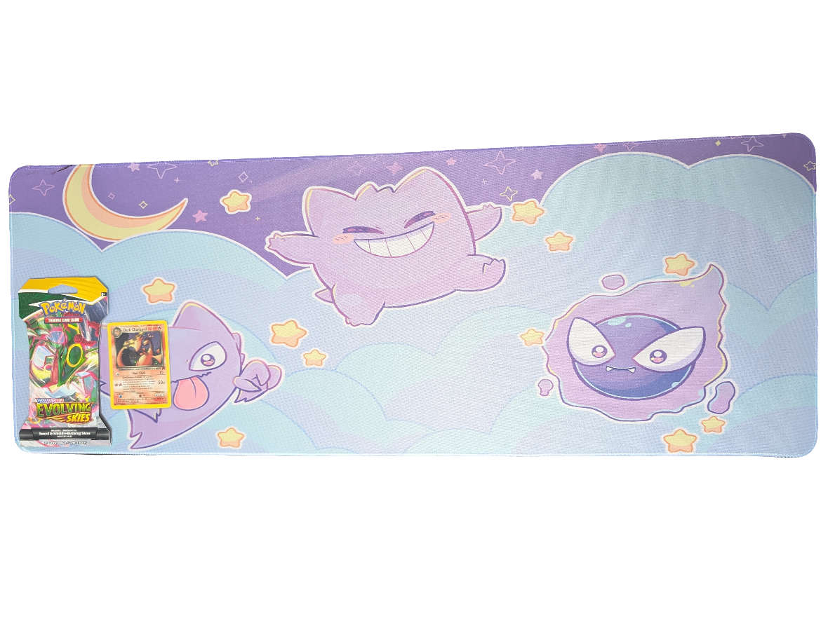 Ghostly Kawaii Gengar Playmat