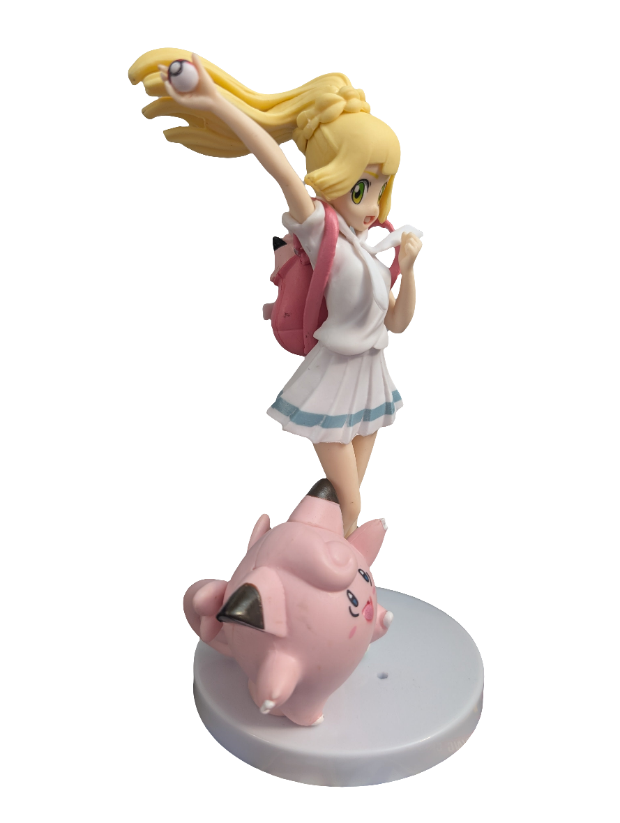 Lillie and Clefairy Figurine