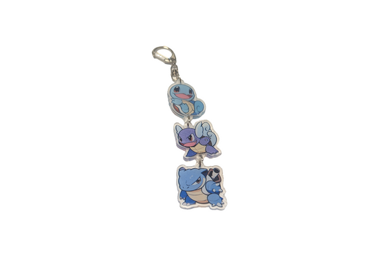 Blastoise Evolution Keychain