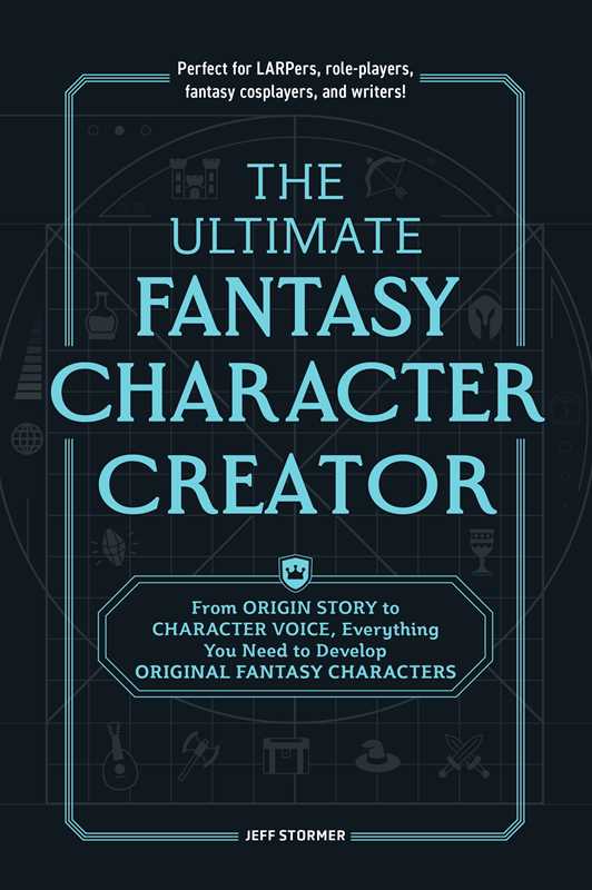Ultimate Fantasy Character Creator by Jeff Stormer: Paperback; 304 pages / English - Caffeine Critical