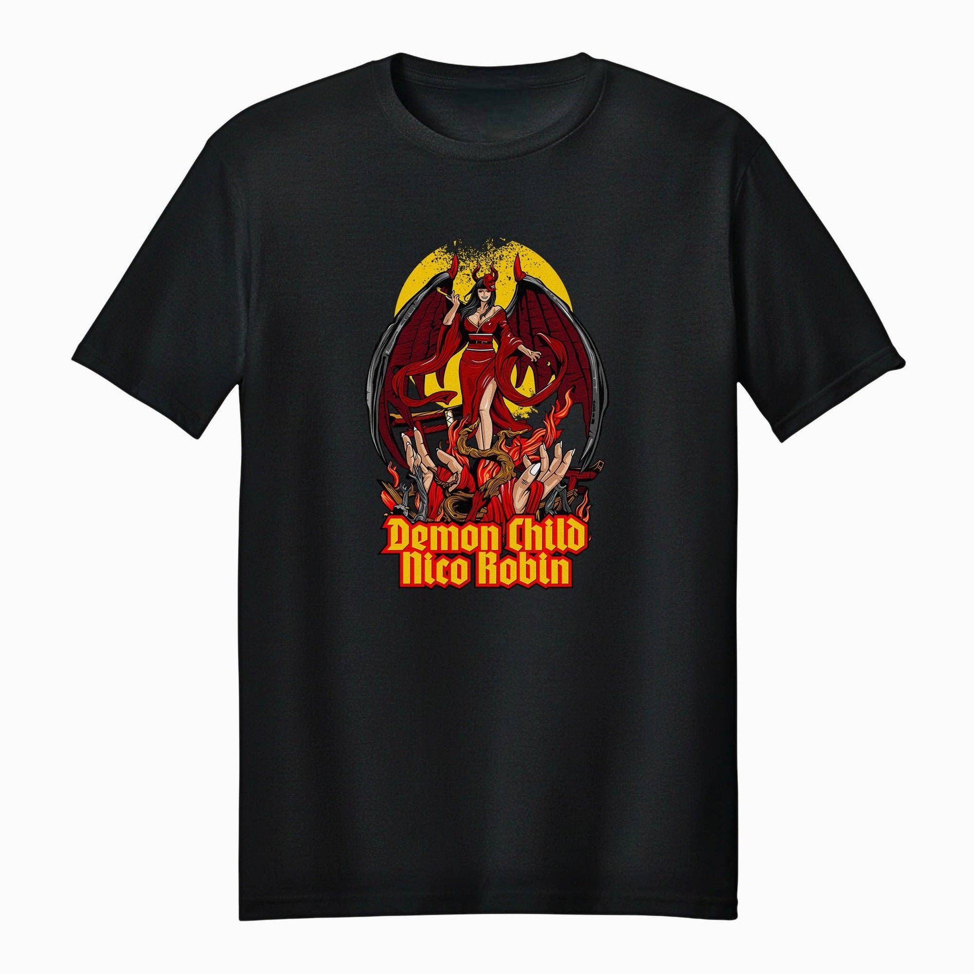 One Piece Demon Child Nico Robin Adult Unisex T-Shirt - Caffeine Critical