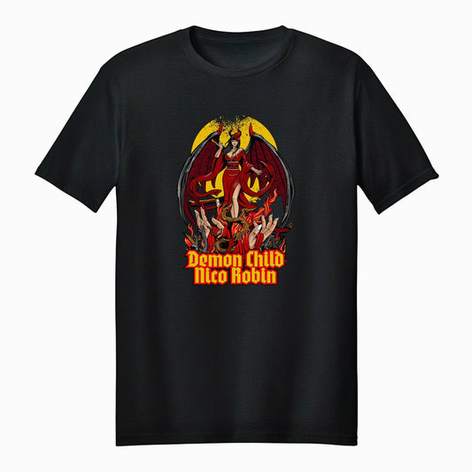 One Piece Demon Child Nico Robin Adult Unisex T-Shirt - Caffeine Critical Caffeine Critical