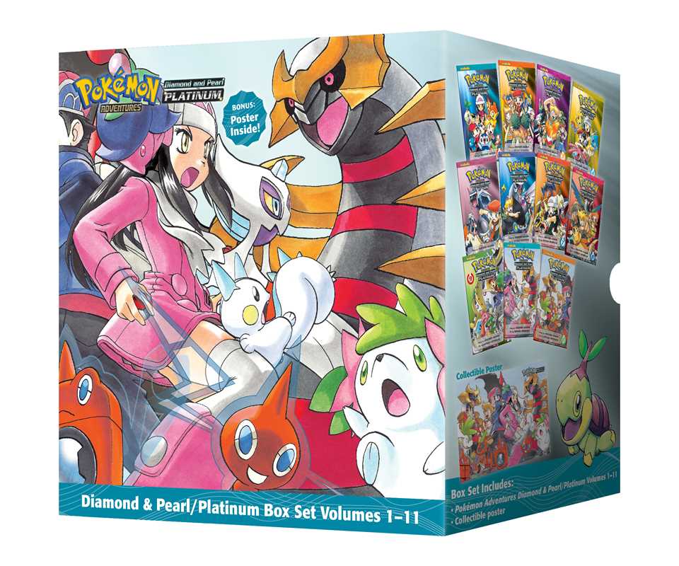 Pokémon Adventures Diamond & Pearl / Platinum Box Set by Hidenori Kusaka: Boxed Set/Slip Cased/Casebound; 2304 pages / English - Caffeine Critical