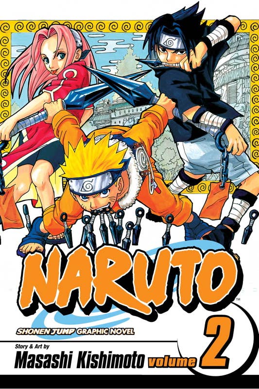 Naruto, Vol. 2 by Masashi  Kishimoto: Paperback; 216 pages / English - Caffeine Critical Caffeine Critical