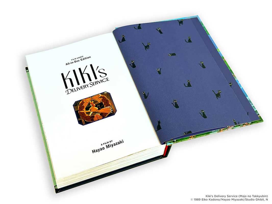 Kiki's Delivery Service Film Comic: All-in-One Edition by Hayao Miyazaki: Hardcover; 584 pages / English