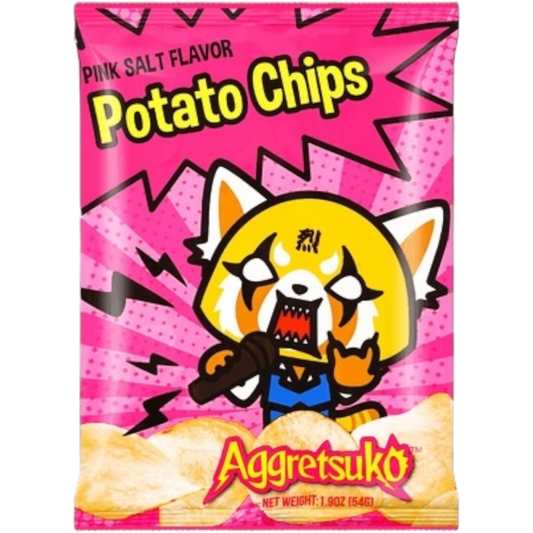 Aggretsuko Pink Salt Chips - Caffeine Critical Caffeine Critical