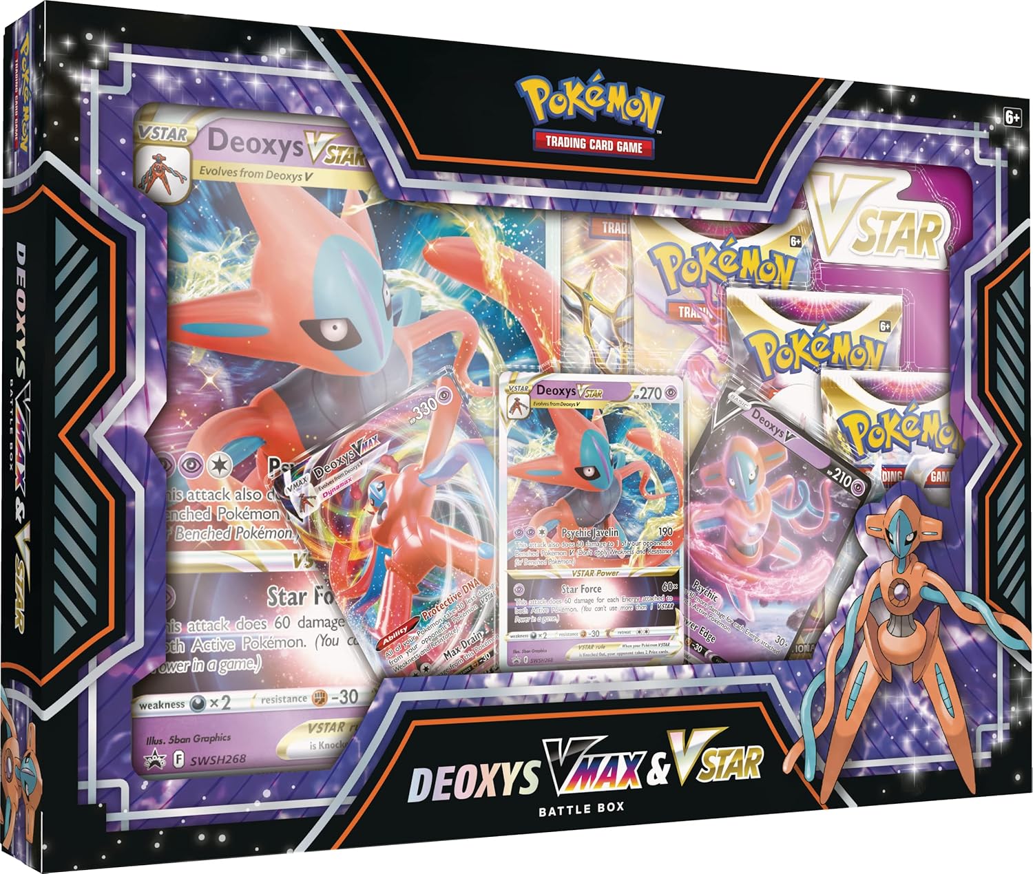 Deoxys Vmax & Vstar Battle Box