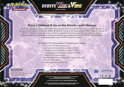 Deoxys Vmax & Vstar Battle Box