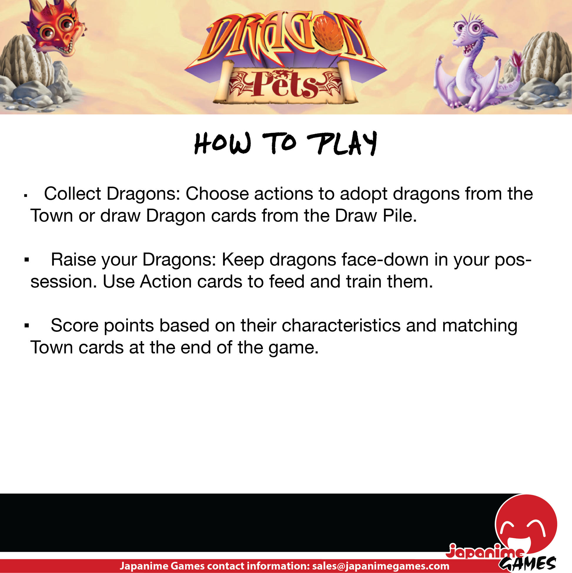 Dragon Pets - Boardgame - Caffeine Critical