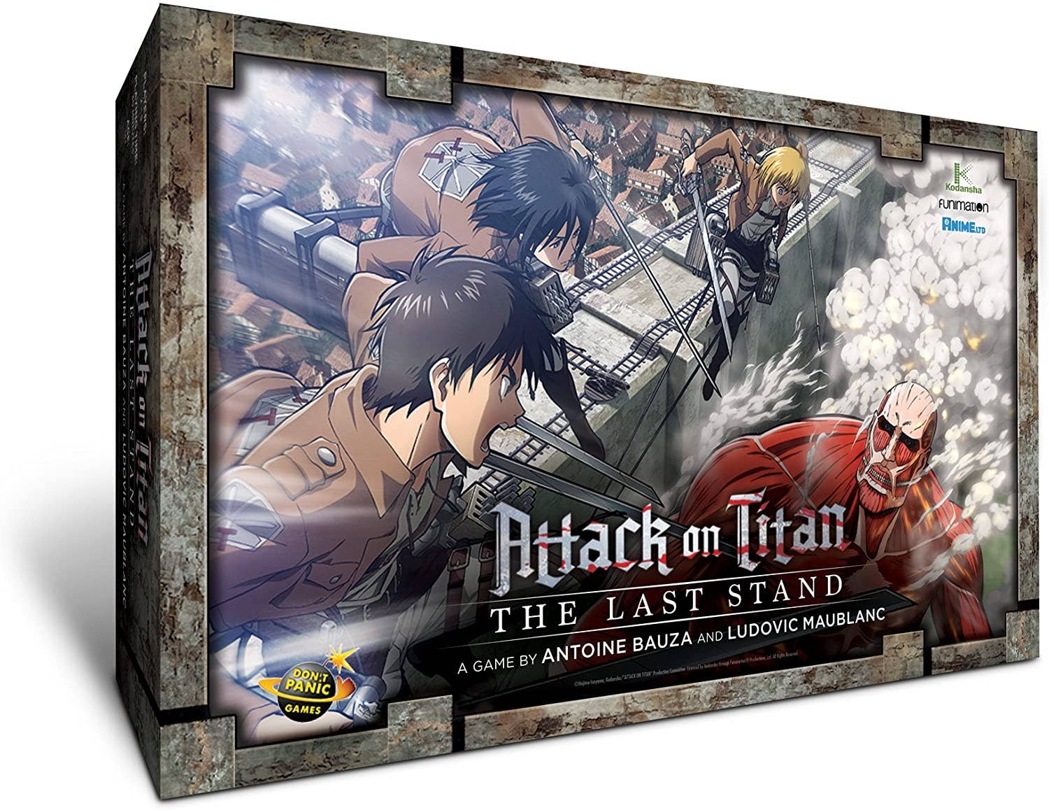 Attack on Titan - The Last Stand - Boardgame - Caffeine Critical
