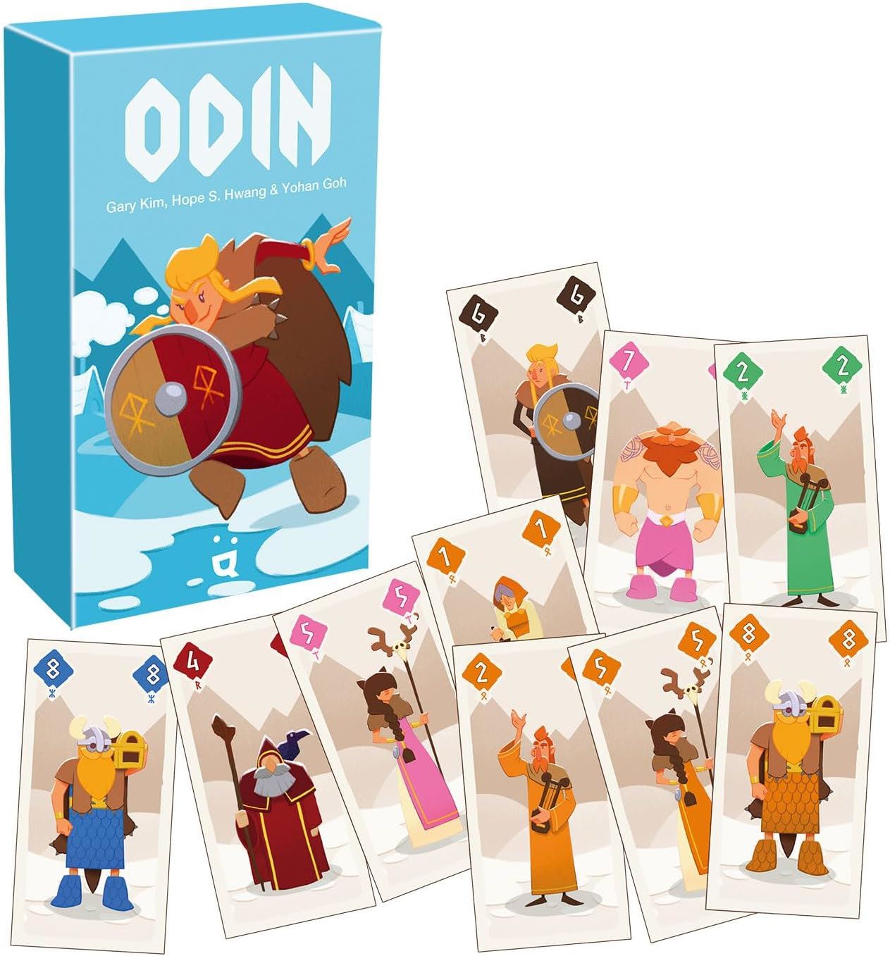 Odin Card Game - Viking-Themed Hand Management & Ladder Climbing Game