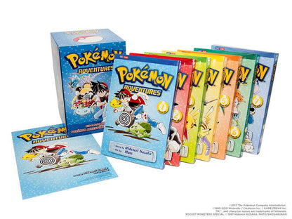 Pokémon Adventures Red & Blue Box Set (Set Includes Vols. 1-7) by Hidenori Kusaka: Paperback; 1504 pages / English