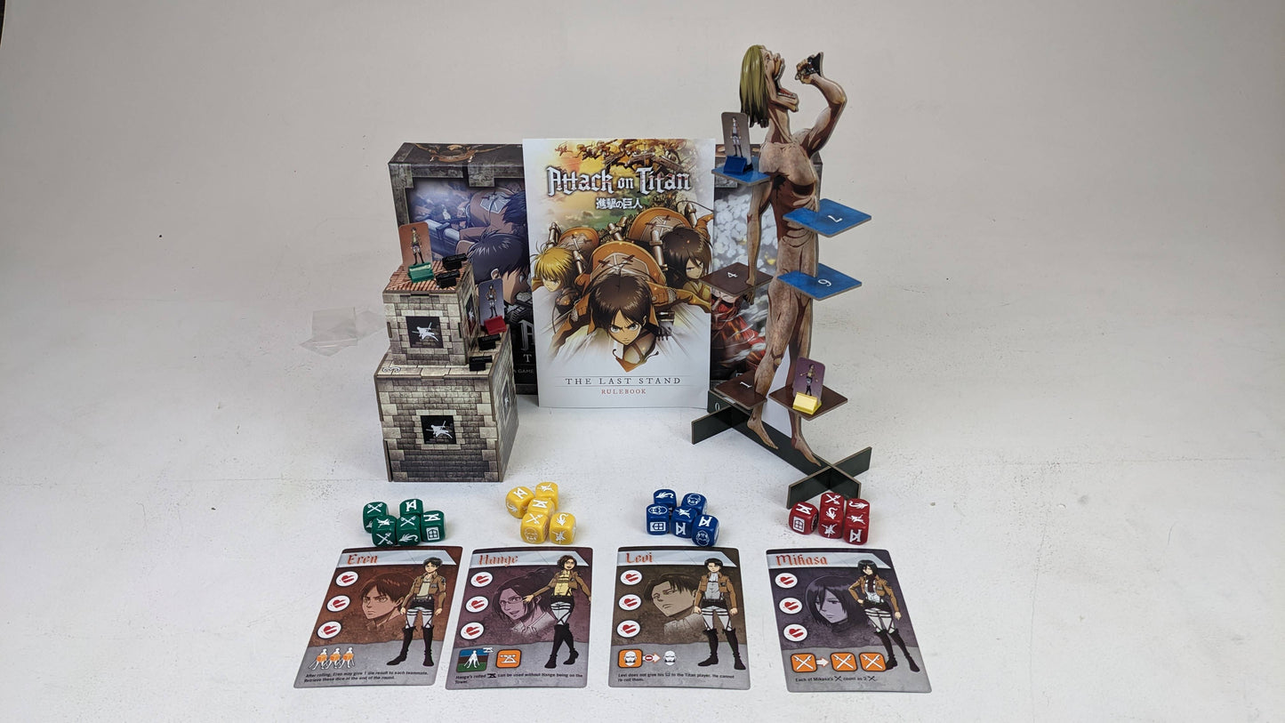 Attack on Titan - The Last Stand - Boardgame - Caffeine Critical Caffeine Critical