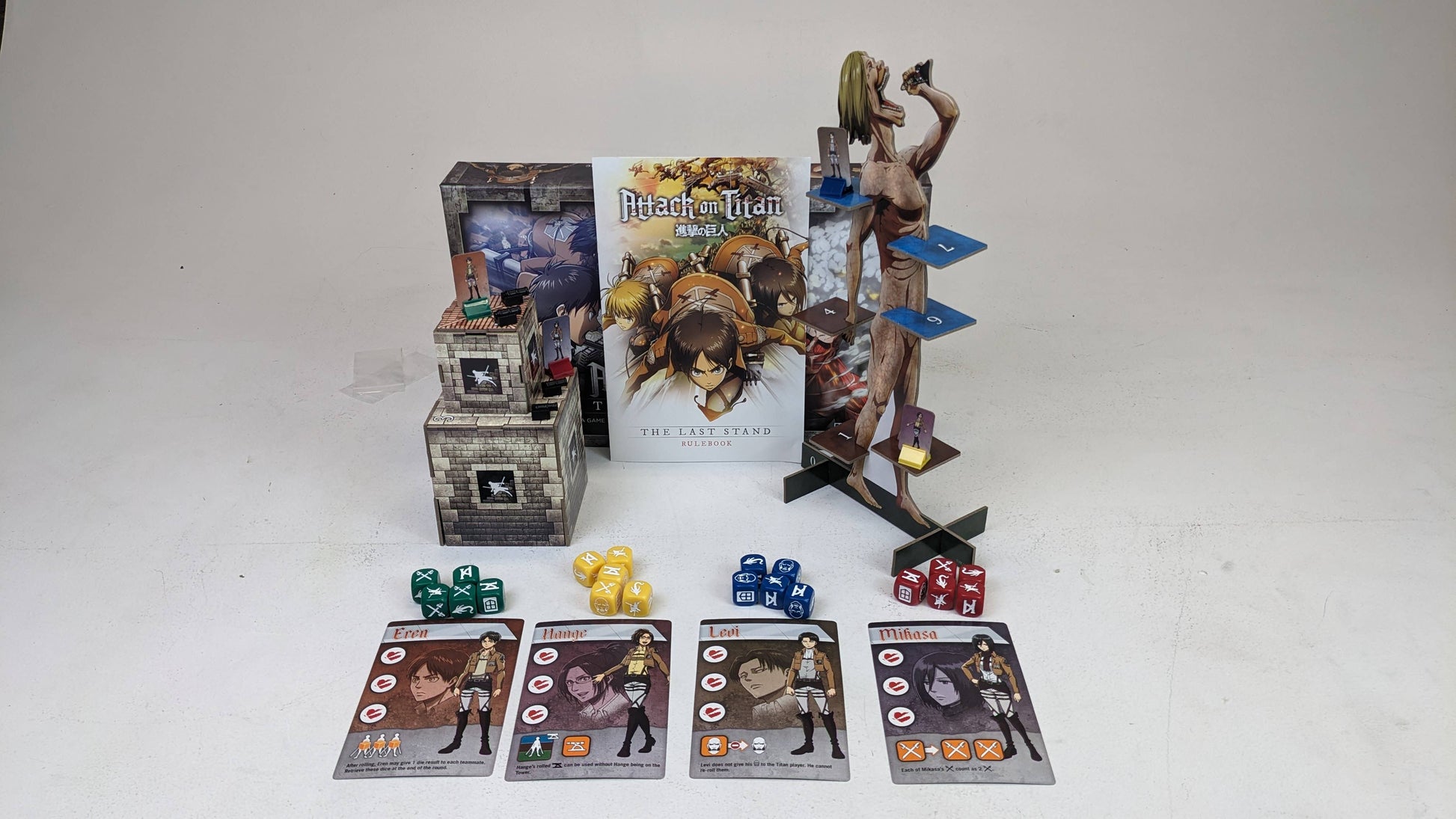 Attack on Titan - The Last Stand - Boardgame - Caffeine Critical