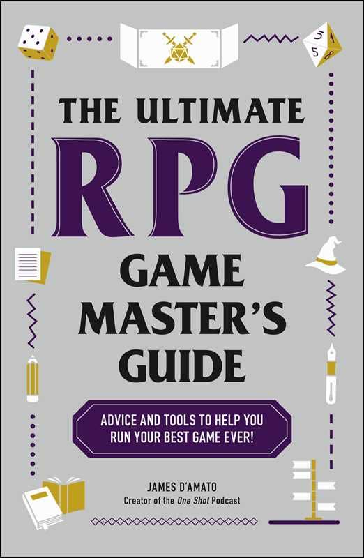 Ultimate RPG Game Master's Guide by James D’Amato: Paperback; 256 pages / English - Caffeine Critical Caffeine Critical