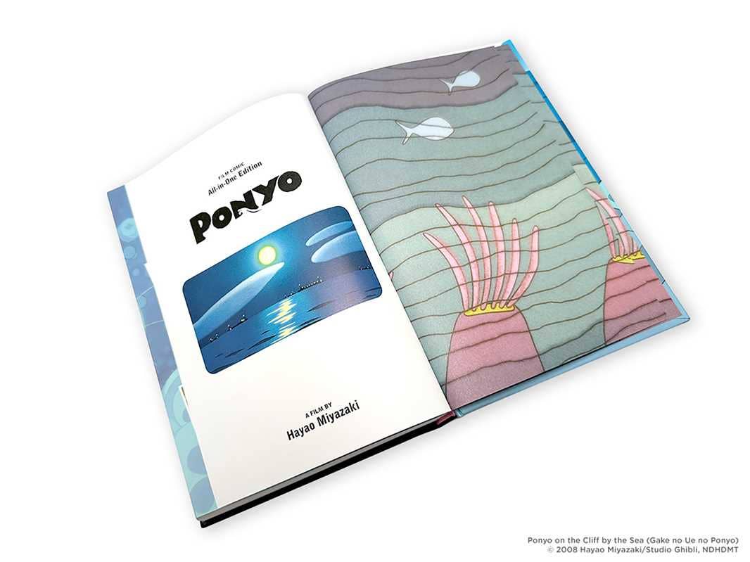 Ponyo Film Comic All-in-One Edition by Hayao Miyazaki: Hardcover; 592 pages / English Caffeine Critical
