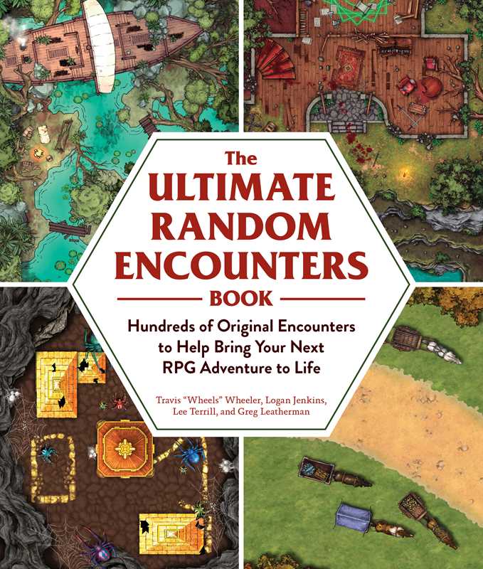 Ultimate Random Encounters Book by Travis "Wheels" Wheeler: Paperback; 176 pages / English - Caffeine Critical Caffeine Critical
